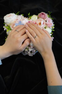 結婚指輪の制作進行_天白区_アートジュエリー緑