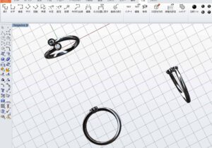 想いをそのまま形を新しくリフォームジュエリー_天白区_アートジュエリー緑制作進行 
