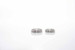 世界にひとつだけの和彫り結婚指輪_天白区_アートジュエリー緑制作進行