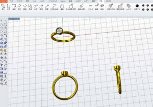 受け継がれたペンダントよりダイヤモンドの指輪へリフォームジュエリー_天白区_アートジュエリー緑制作進行