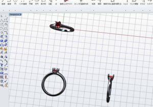 受け継がれたルビーの指輪、新たなデザインに生まれ変わりました_天白区_アートジュエリー緑制作進行