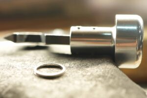 世界にひとつ、ふたりの想いを融合した結婚指輪💍✨_天白区_アートジュエリー緑制作進行