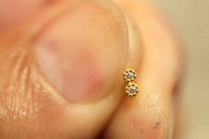 初めてのサンストーン✨世界にひとつのオーダーメイドペンダント完成_天白区_アートジュエリー緑制作進行 
