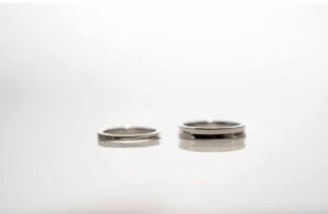 世界にひとつ、ふたりの想いを融合した結婚指輪💍✨_天白区_アートジュエリー緑制作進行