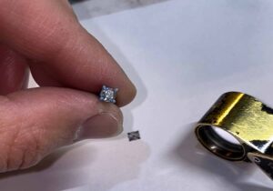 受け継いだダイヤモンドが、新たな輝きに_天白区_アートジュエリー緑制作進行