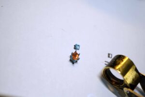 初めてのサンストーン✨世界にひとつのオーダーメイドペンダント完成_天白区_アートジュエリー緑制作進行 
